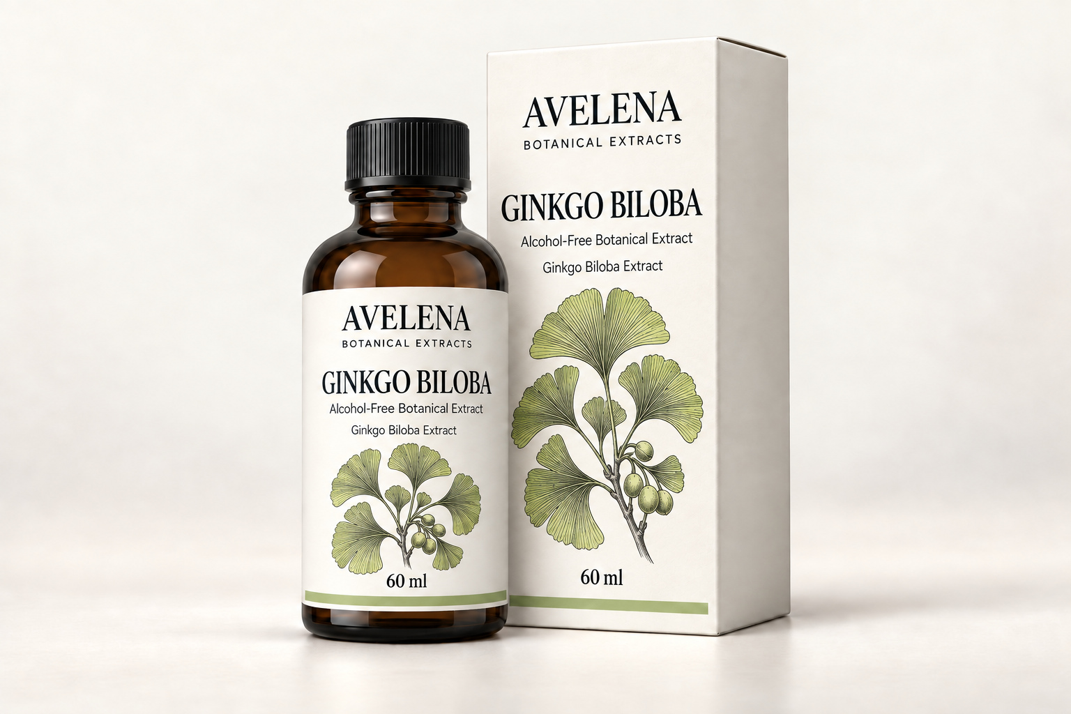AVELENA Ginkgo Biloba 60 ml botanical extract