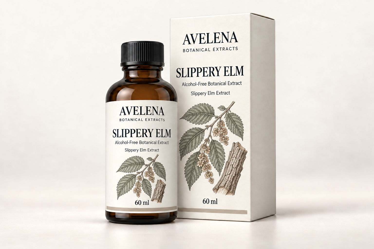 AVELENA Slippery Elm 60 ml botanical extract