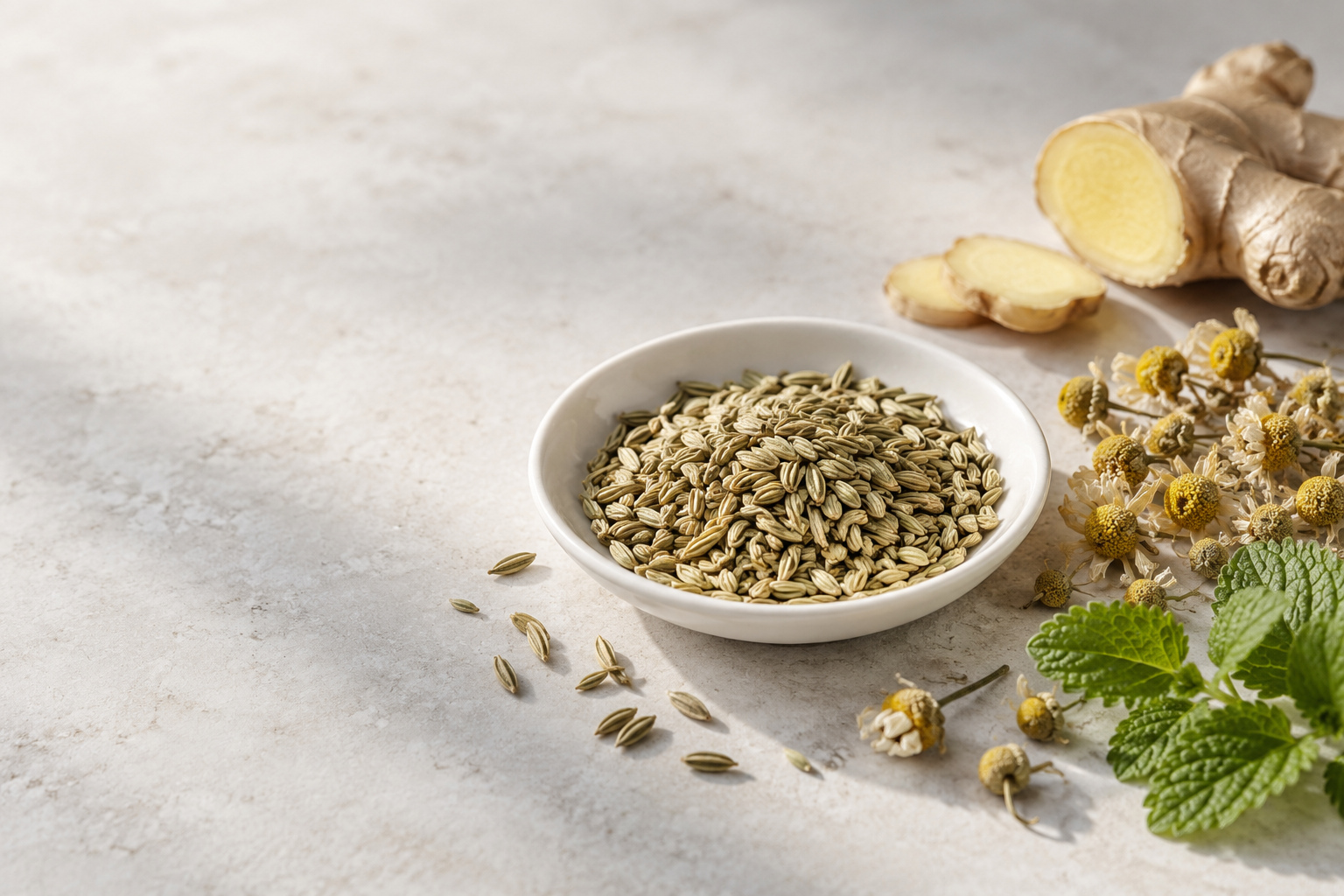 Botanical ingredients used to illustrate AVELENA sourcing standards